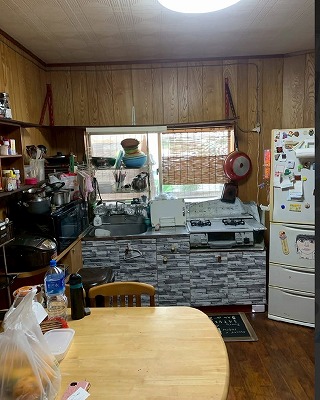 キッチン工事 施工Before写真