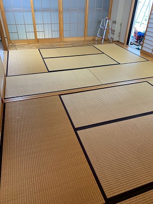 フローリング張替工事 施工Before写真