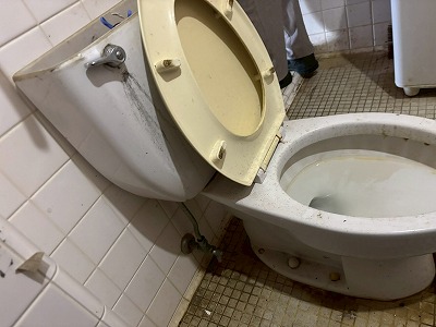 トイレリフォーム 施工Before写真