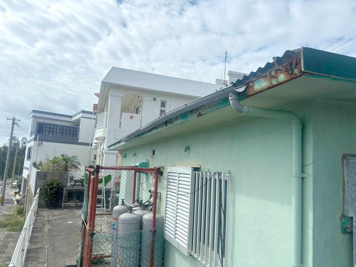 雨樋取替工事 施工Before写真