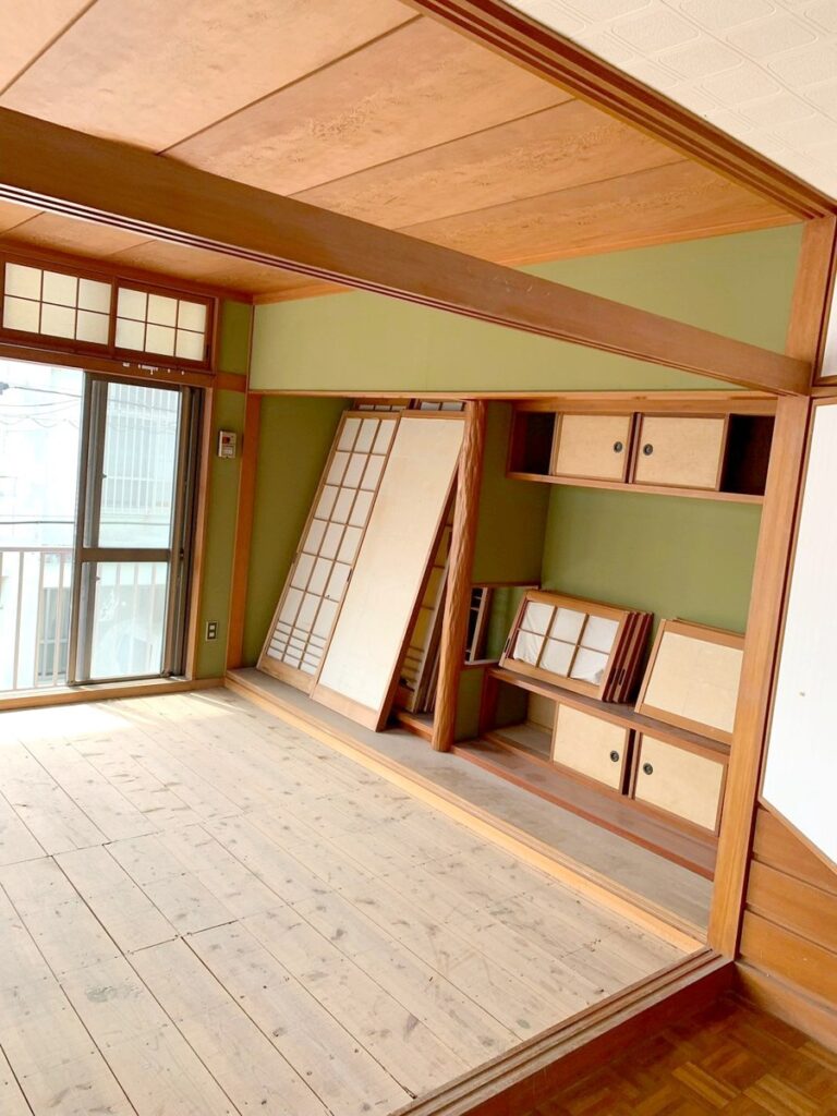 名護市 和室から洋室へ 内装リフォーム 施工前 和室