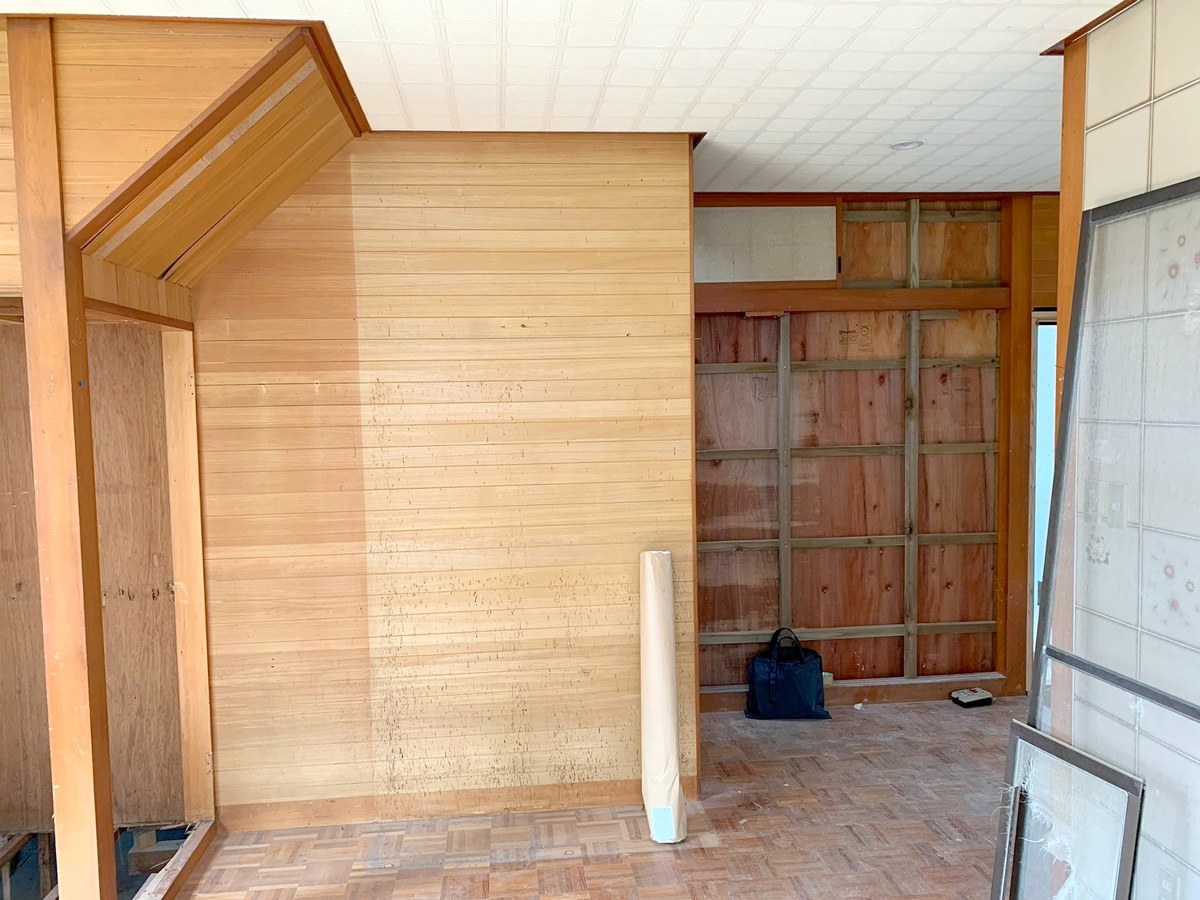 内装リフォーム工事（和室から洋室へ） 施工Before写真